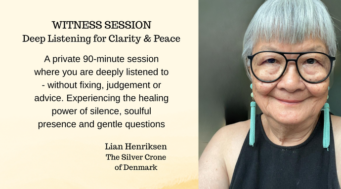 ONLINE 1-on-1, SILENT WITNESS SESSION - Deep Listening for Clarity & Peace